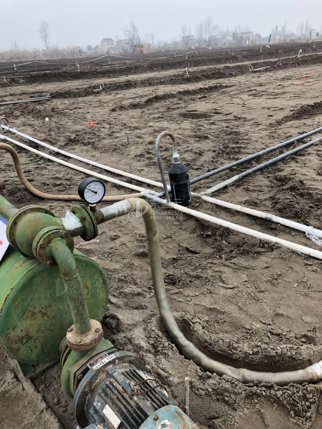 強夯成功案例-碼頭強夯湖北壯腰工程江陵蒙華鐵路鐵水聯(lián)運碼頭